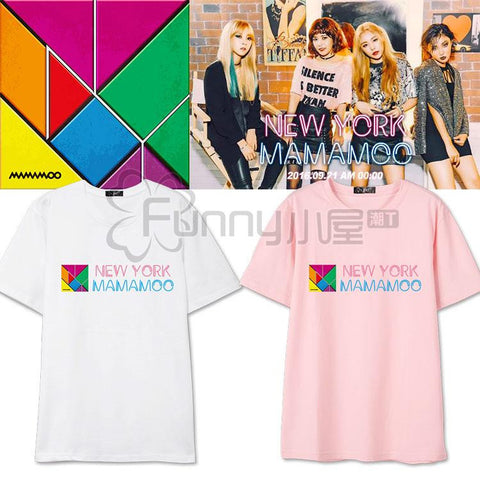 MAMAMOO NEW YORK T-SHIRT - IDOLS FASHION