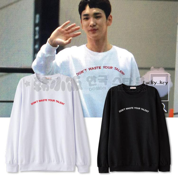 SHINEE KEY DON'T WASTE YOUR TALENT SWEATER