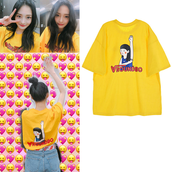 PRISTIN KYULKYUNG AROUND YELLOW SHIRT