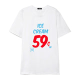 EXO XIUMIN GOT7 MARK ICE CREAM T-SHIRT