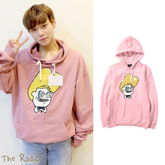 WANNA ONE JIHOON CARTOON HOODIE