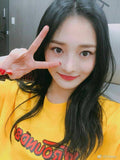 PRISTIN KYULKYUNG AROUND YELLOW SHIRT